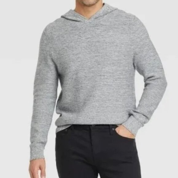 Men's Charcoal Gray Standard Fit Pullover Sweater | Goodfellow & Co | X Large - Picture 10 of 12